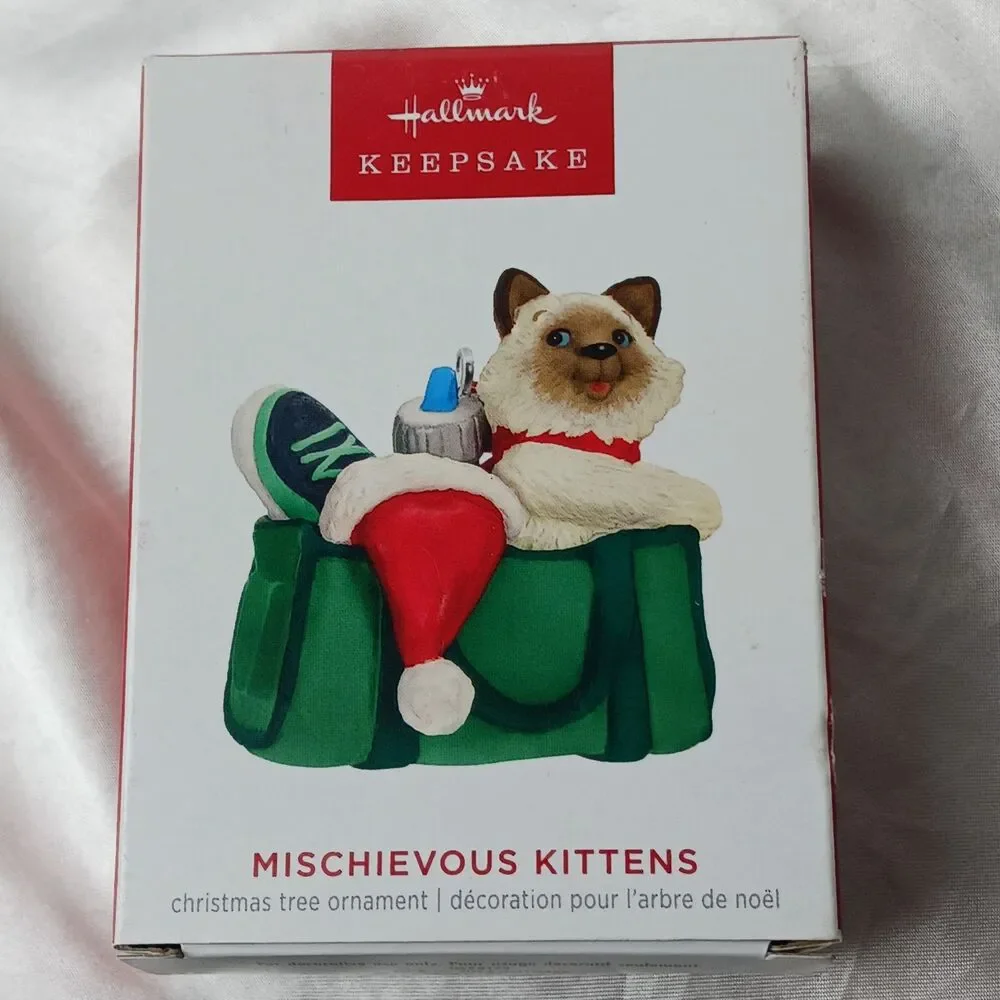 HALLMARK KEEPSAKE ORNAMENT MISCHEIVOUS KITTENS 2023